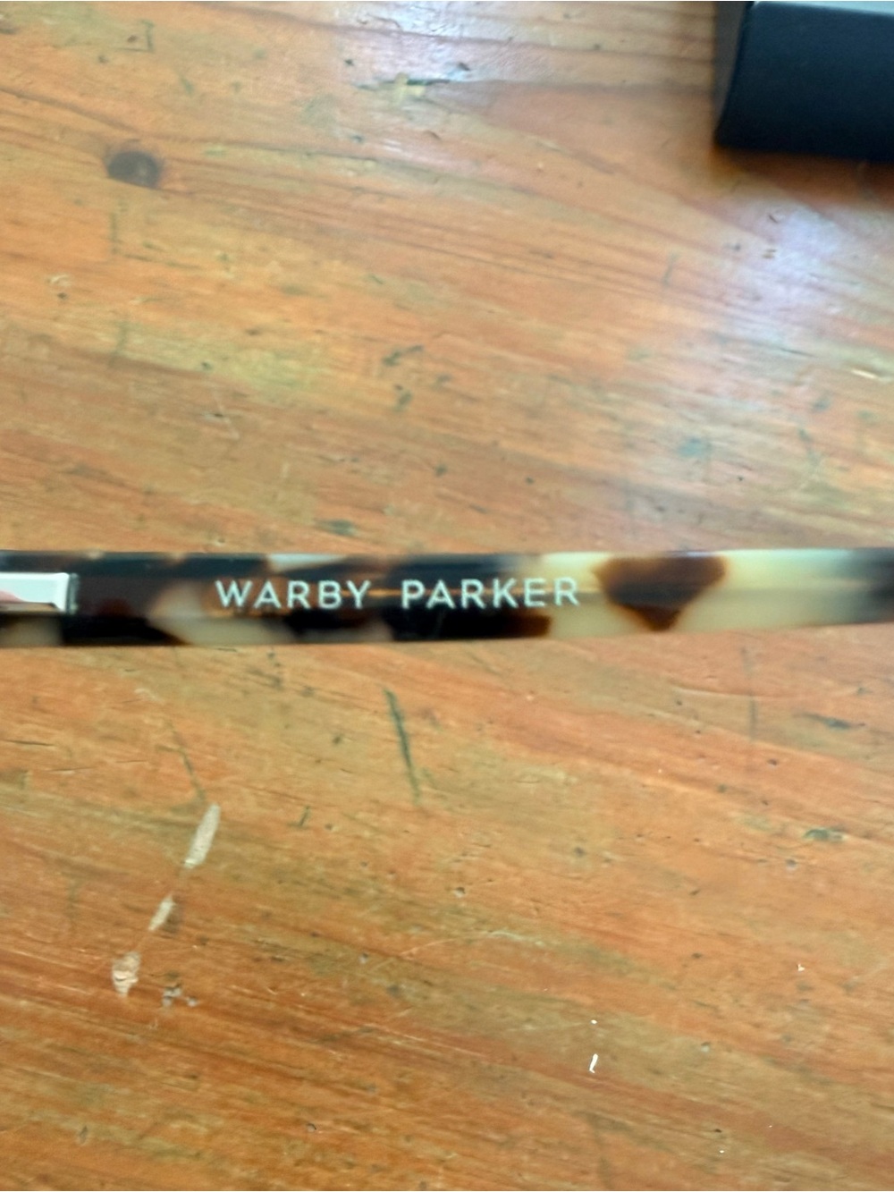 Warby Parker Beige and Brown Tortoiseshell Frames - Picture 3 of 9